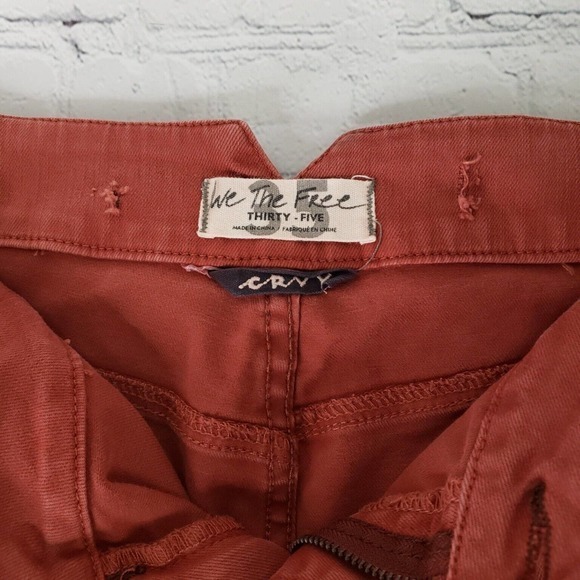 WE THE FREE Womens‎ 35 Curvy Flare Orange - Picture 16 of 16